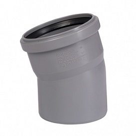 Отвод, Ostendorf, НТВ, 15°, 110, 110, PP (полипропилен)