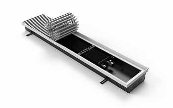 Конвектор Vitron с естественной конвекцией без вентилятора (глубина 90мм, ширина 300мм, длина 2300мм