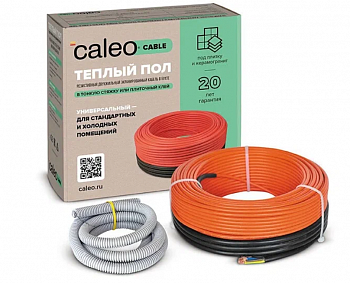 Нагревательная секция для теплого пола CALEO CABLE 18W-100, 9.0-13.8 м2